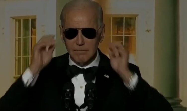 Dark Brandon at the White House Correspondents Dinner.