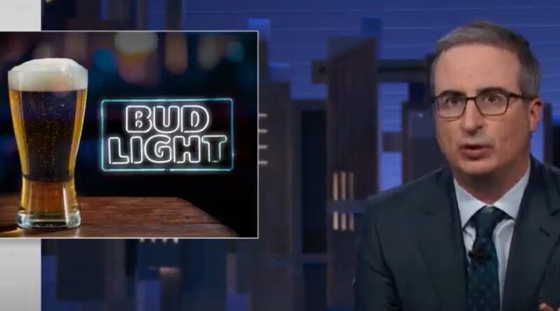 John Oliver Blasts Anheuser-Busch For Caving To Bigots