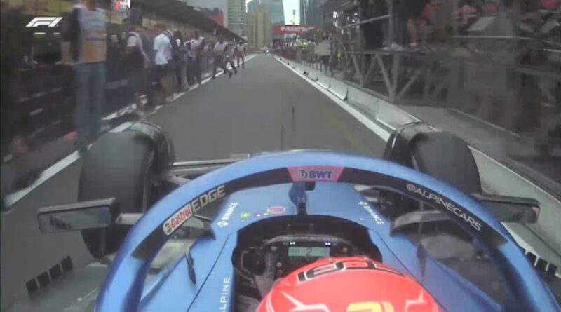 Azerbaijan GP: Esteban Ocon's 'shambolic' pit-lane near-miss being investigated by FIA stewards