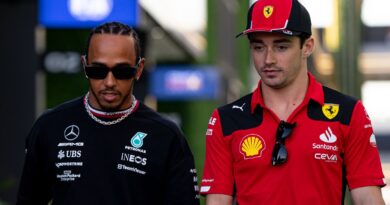 Charles Leclerc denies holding talks with Mercedes as Lewis Hamilton says speculation doesn't impact contract talks