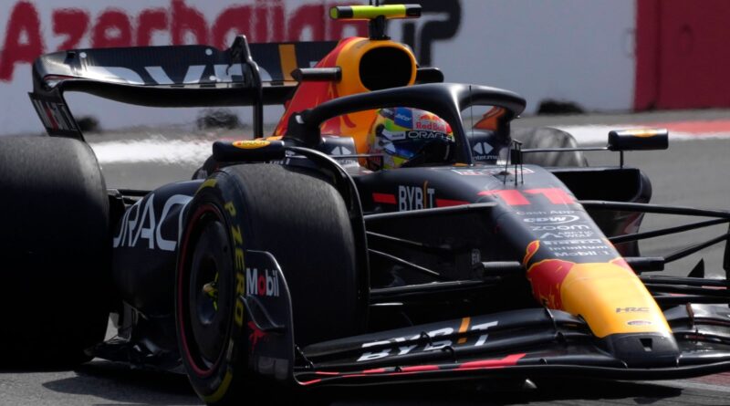 Azerbaijan GP: Sergio Perez beats Max Verstappen to victory in intense Red Bull contest