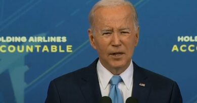 Biden talks about new proposed rules on the airline industry.