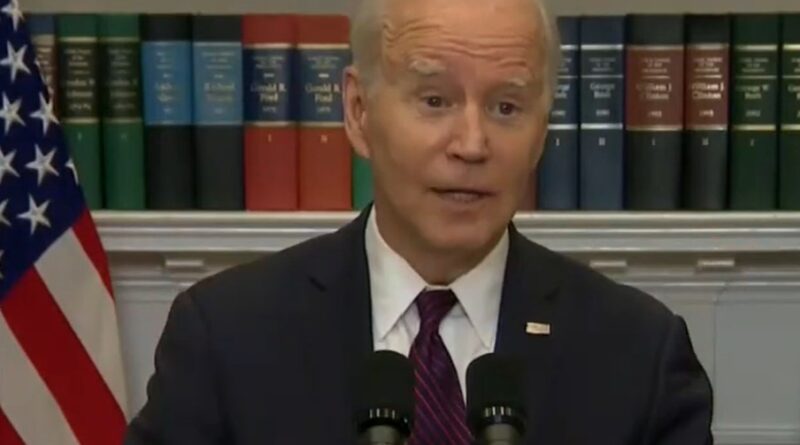 Biden responds to Kevin McCarthy's lies on the debt limit.