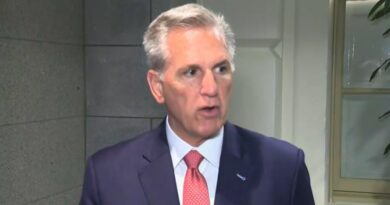 Kevin McCarthy criticizes Biden for going to Japan.