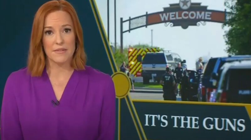 Jen Psaki calls out Republicans for politicizing mass shootings.