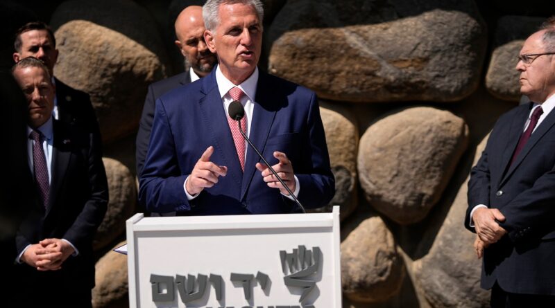 McCarthy invites Netanyahu to visit Congress, skip the White House