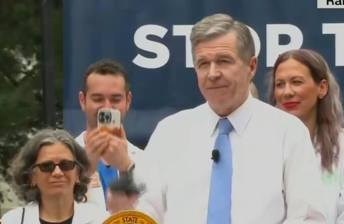 North Carolina Gov. Roy Cooper vetoes abortion ban.