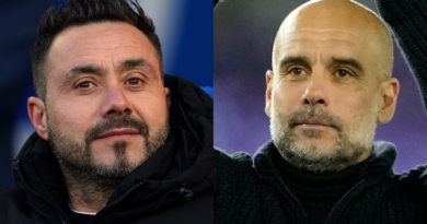 Roberto De Zerbi: Brighton boss says Pep Guardiola inspired him to become a coach after draw with Man City books Europa League spot