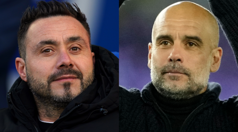 Roberto De Zerbi: Brighton boss says Pep Guardiola inspired him to become a coach after draw with Man City books Europa League spot