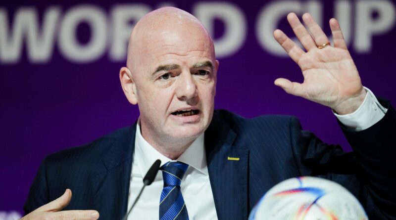 FIFA president Gianni Infantino