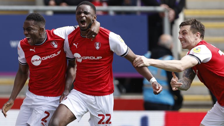 Rotherham 1-0 Middlesbrough: Hakeem Odoffin's strike keeps Matt Taylor's Millers in the Championship