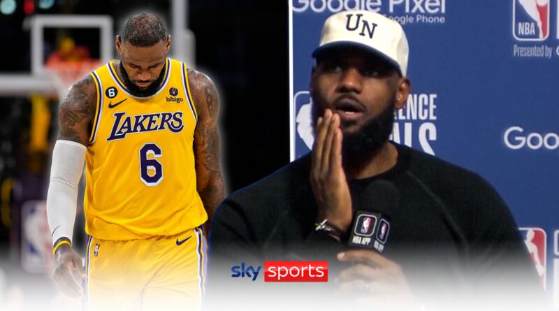 LeBron James questions Los Angeles Lakers future after NBA Western Conference finals defeat by Denver Nuggets