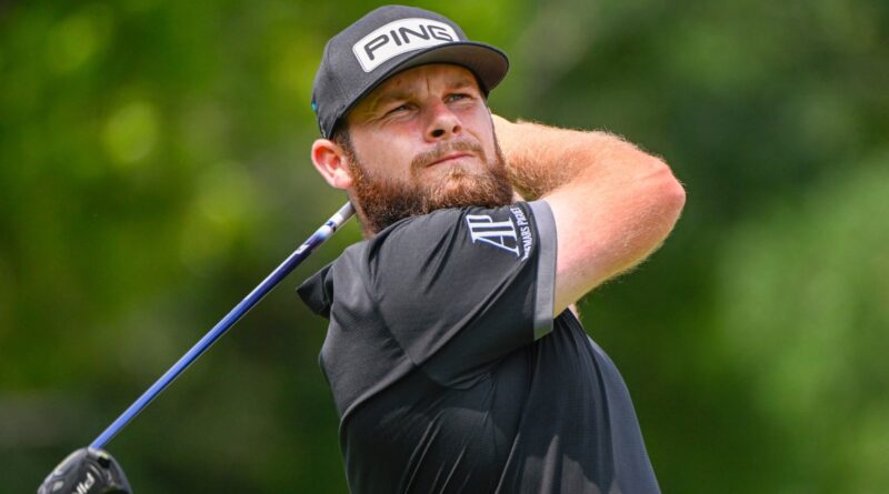 AT&T Byron Nelson: Tyrrell Hatton three shots off lead ahead of final round in Texas