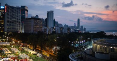 Hong Kong, once home to Tiananmen vigil, now hosts pro-China carnival