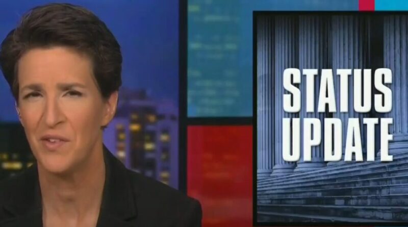 Maddow fake elector Rachel Maddow explained how her show figured out that Trump's fake elector plot was coordinated across multiple states.