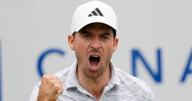 Canadian Open: Nick Taylor makes sensational eagle to deny Tommy Fleetwood in thrilling play-off