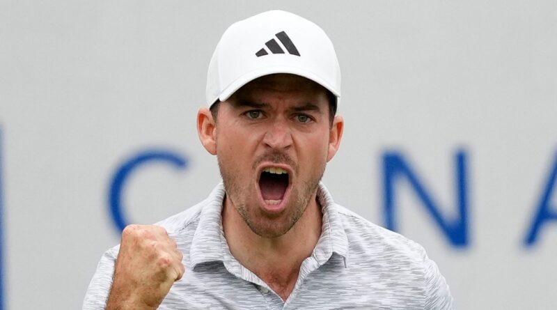 Canadian Open: Nick Taylor makes sensational eagle to deny Tommy Fleetwood in thrilling play-off