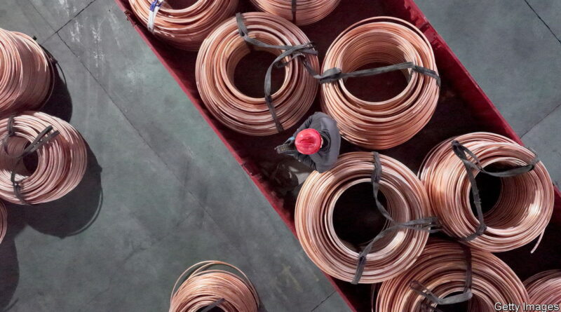 Copper is unexpectedly getting cheaper