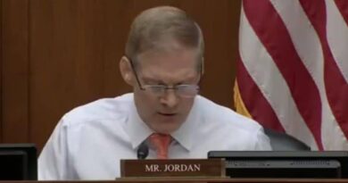 Jim Jordan questions Roger Goodell at a House hearing on Washington Commanders workplace culture