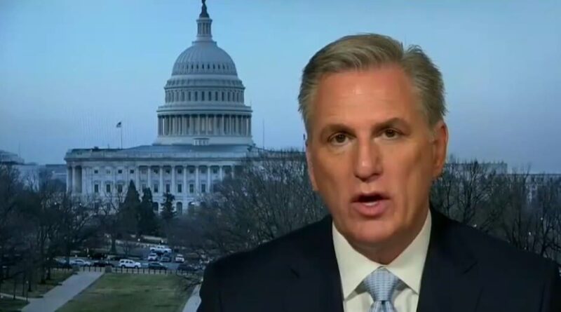 Kevin McCarthy on Fox News Sunday Morning Futures