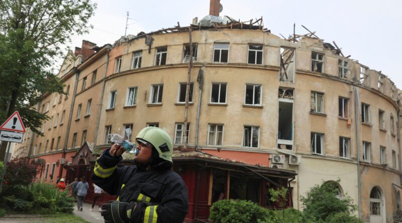 Russian missile strike kills four civilians in Lviv, far from front line