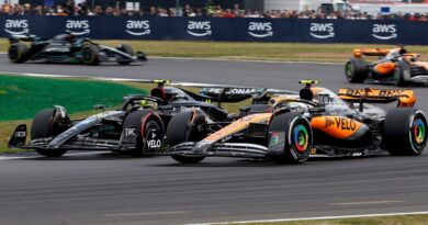 Lando Norris explains how he held off Lewis Hamilton to finish second in British GP