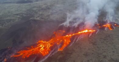 Volcano erupts near Iceland’s capital, in photos and videos