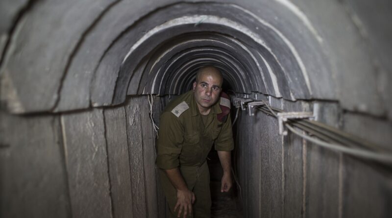 Hamas tunnels under Gaza stretch miles, holding hostages and weapons