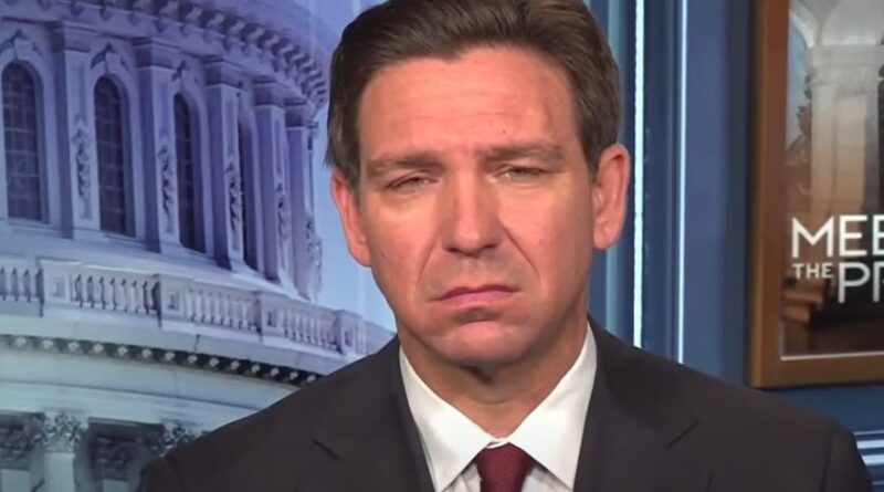 Ron DeSantis speaks on Meet The Press.