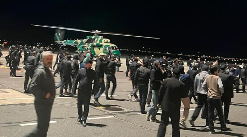 Protesters storm Russian airport to try to block plane from Tel Aviv