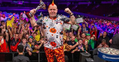 European Championship: Peter Wright secures title with victory over James Wade in Dortmund