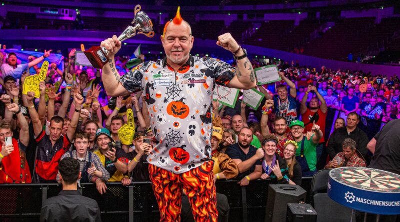 European Championship: Peter Wright secures title with victory over James Wade in Dortmund