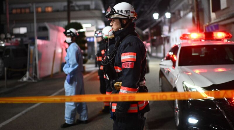 Gunman seizes hostages in rare standoff at Tokyo area post office