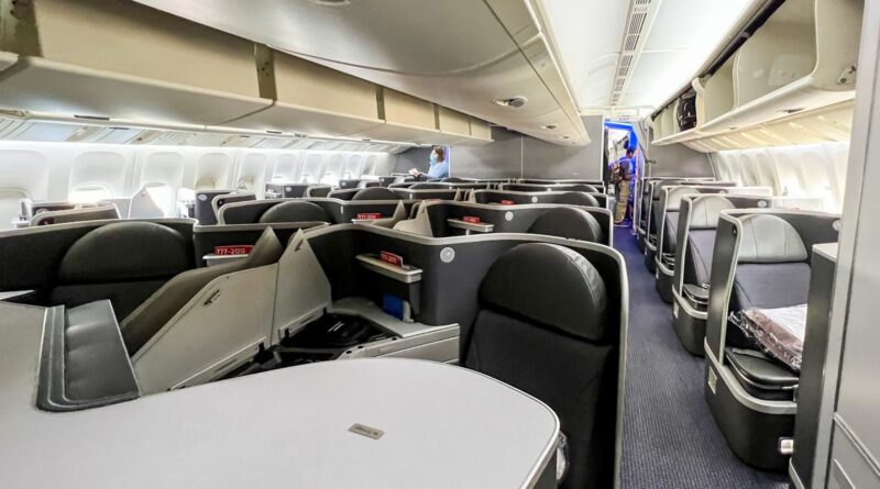 A review of American Airlines business class on the Boeing 777 from Rome to New York - The Points Guy