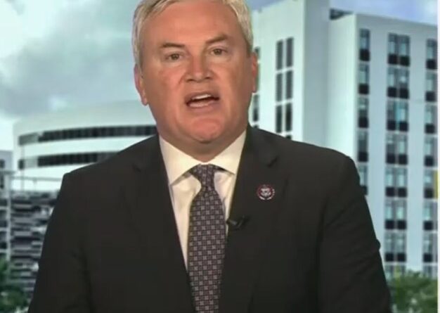 James Comer accuses Joe Biden of bribery on Fox News.