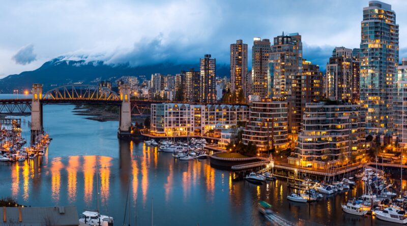 Burrard Bridge, Vancouver, British Columbia, Canada