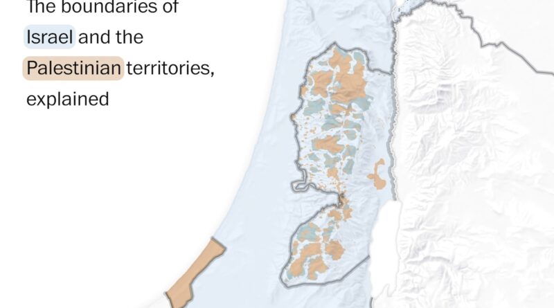 Six maps explain the boundaries of Israel and Palestinian territories