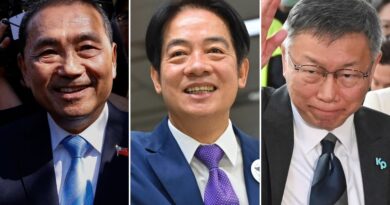 These three men are vying to lead Taiwan — and fend off threats from China