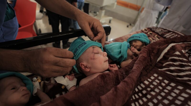 A Gazan family, a premature newborn, a painful choice to stay