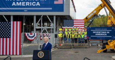 President Biden speaking on Investing in America, provided by WH in embargoed material