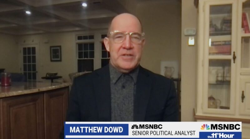 Matthew Dowd on MSNBC's 11th Hour