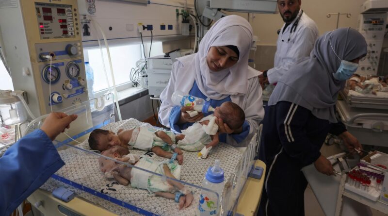 Amid Gaza war, U.N. evacuates babies from besieged hospital