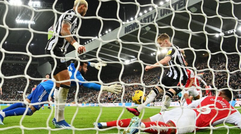 Mikel Arteta slams 'embarrassing' and 'disgraceful' Newcastle goal as Arsenal suffer Premier League defeat