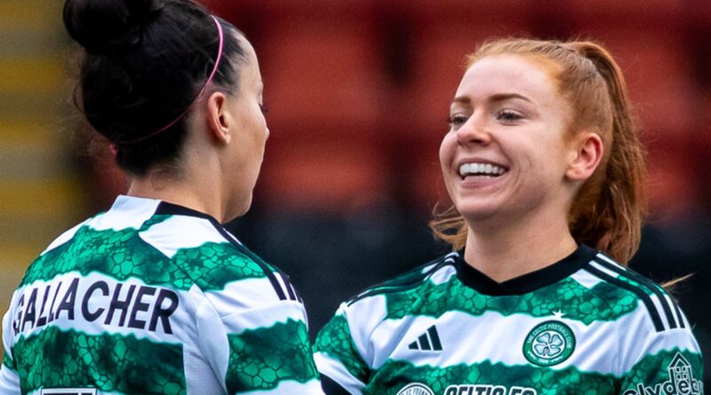 Scottish Women's Premier League: Celtic hit 13 goals past Aberdeen as Rangers beat Montrose by seven to stay top