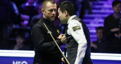 Ding Junhui wins thrilling final-frame decider against defending champion Mark Allen at UK Snooker Championship