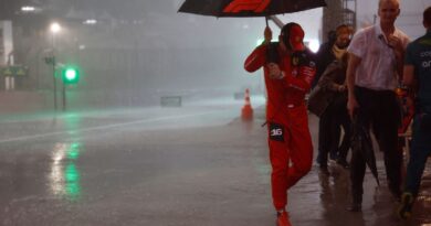 Sao Paulo GP: Max Verstappen and Charles Leclerc react to 'extreme' storm in qualifying at Interlagos