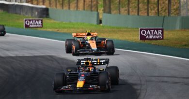 Sao Paulo GP: Max Verstappen beats Lando Norris as Fernando Alonso pips Sergio Perez to third at Interlagos