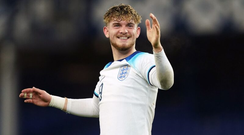 England's Harvey Elliott was the star performer