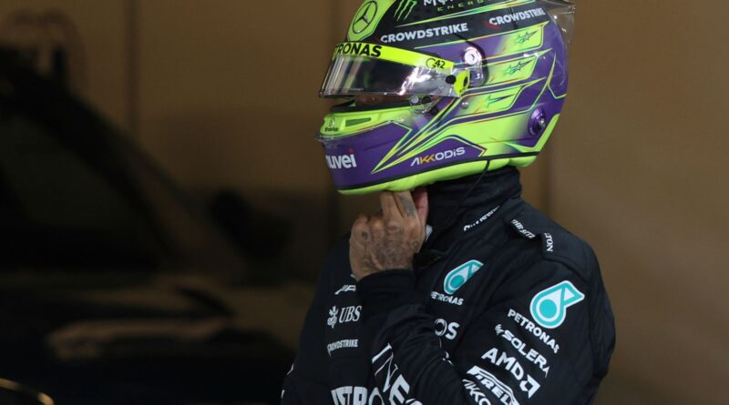 Lewis Hamilton at a loss to explain his Mercedes at Abu Dhabi GP after second early qualifying exit in a row