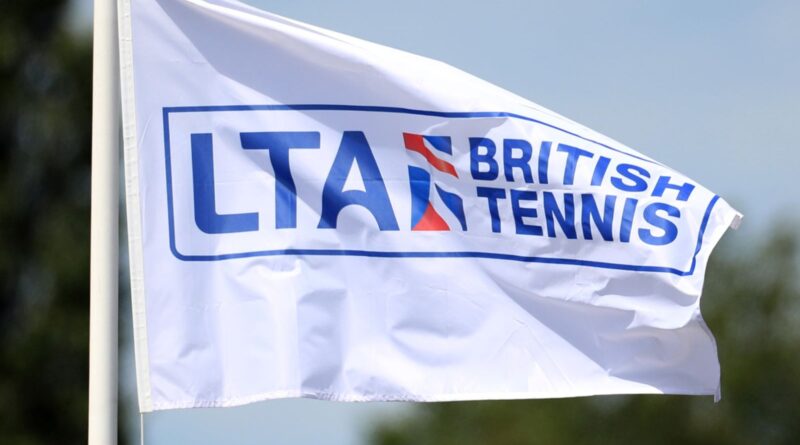 LTA British Tennis flag